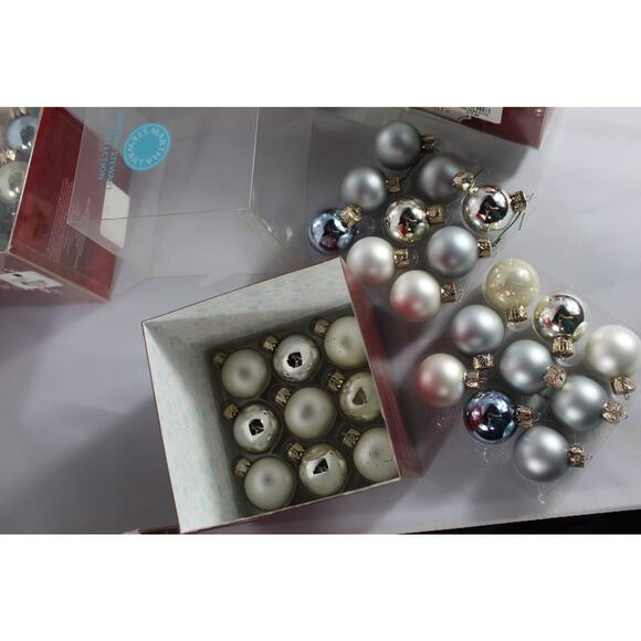 Martha Stewart Collection Christmas tree ball decoration lot of 75 ornaments - Picture 7 of 16